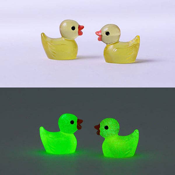 Hide-A-Duck Tiny Glow-In-The-Dark Duck Charms