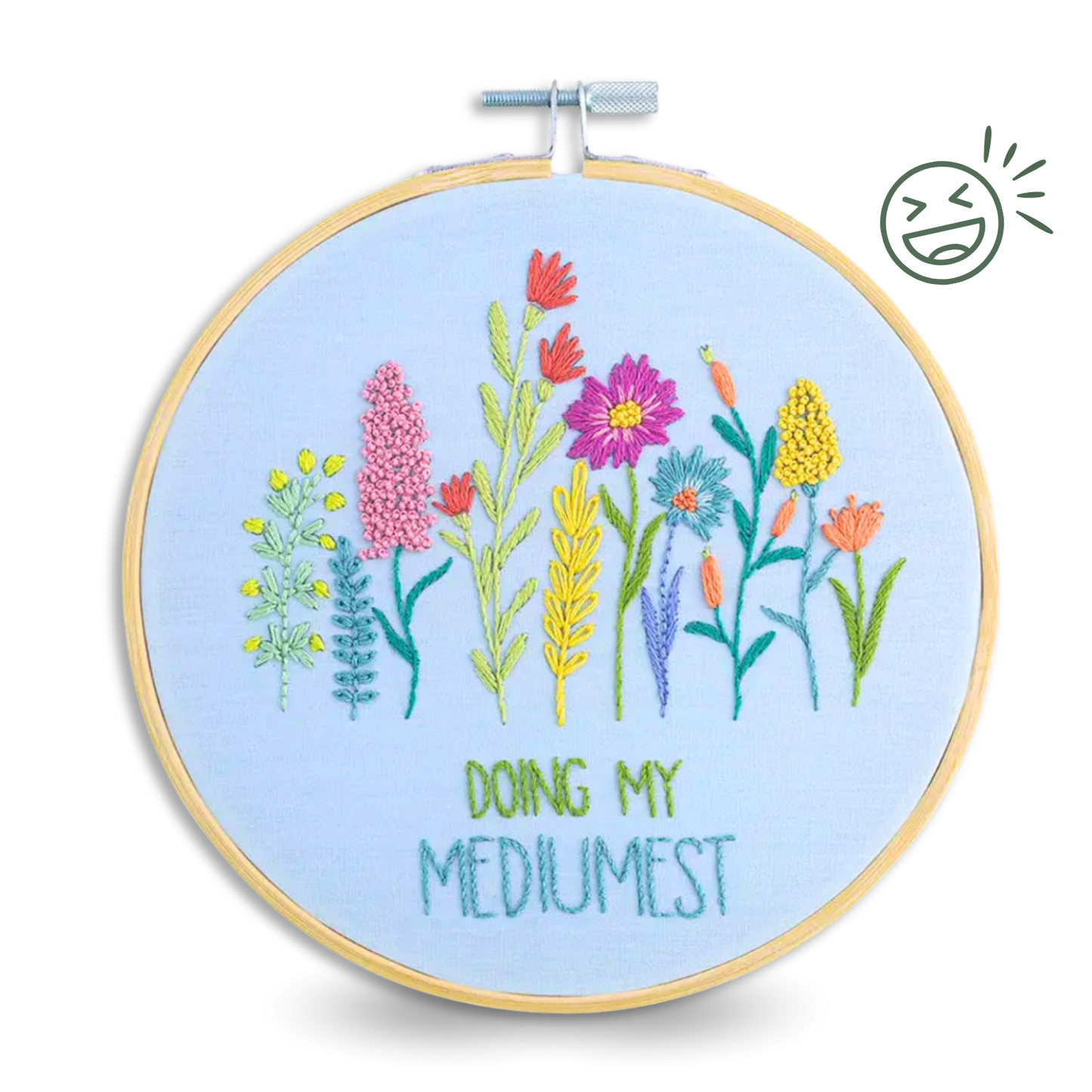 Doing My Mediumest Embroidery Kit