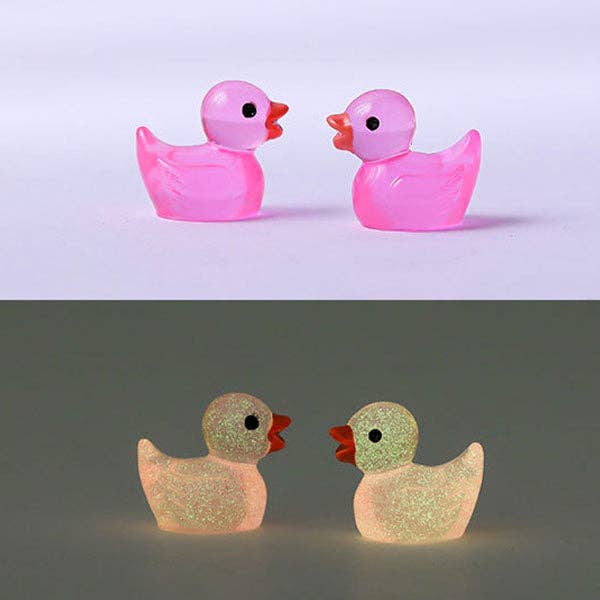 Hide-A-Duck Tiny Glow-In-The-Dark Duck Charms