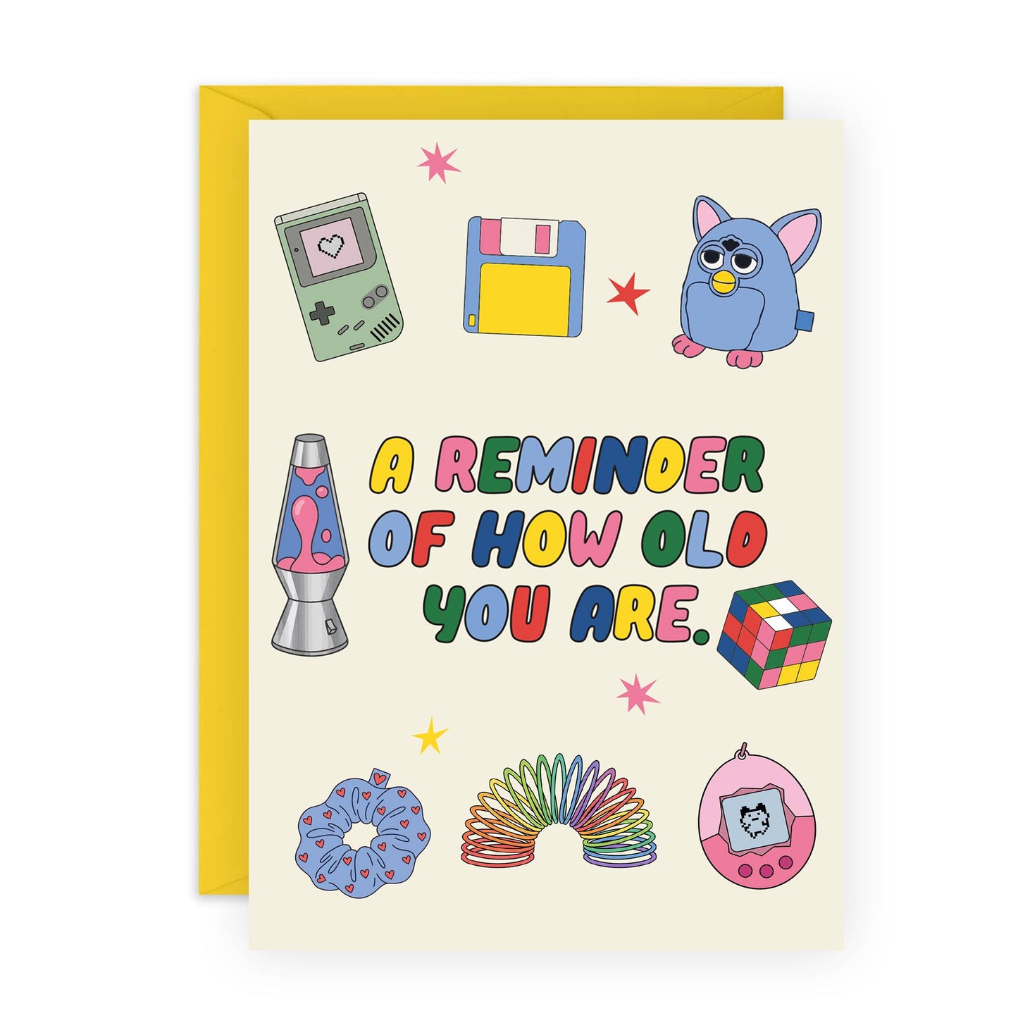 A Reminder Of How Old You Are Card