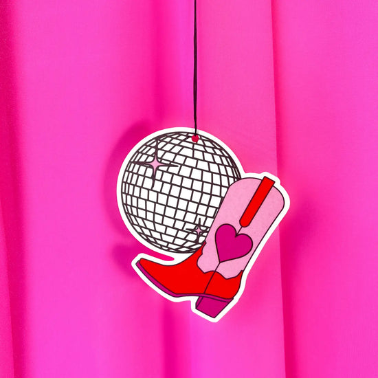 Load image into Gallery viewer, Disco Cowgirl Air Freshener
