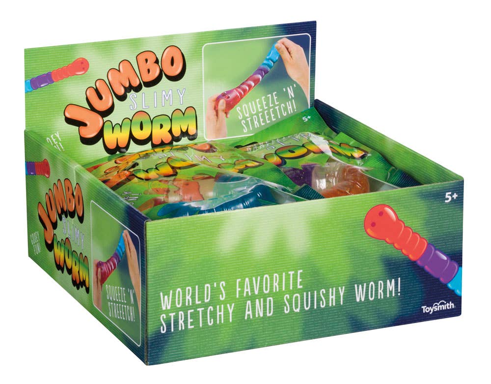 Jumbo Slimy Worm Surprise Pull