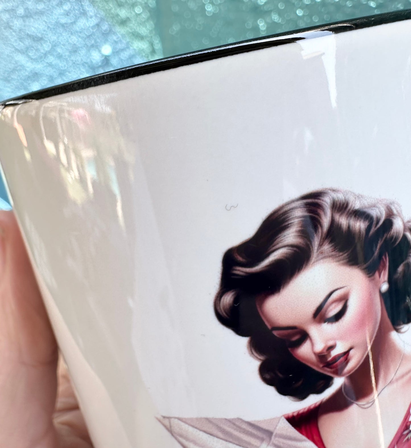 *Imperfectly Perfect Roses Are Red True Love Is Rare Booty Booty Booty Rocking Everywhere 15 oz Black Rim Mug