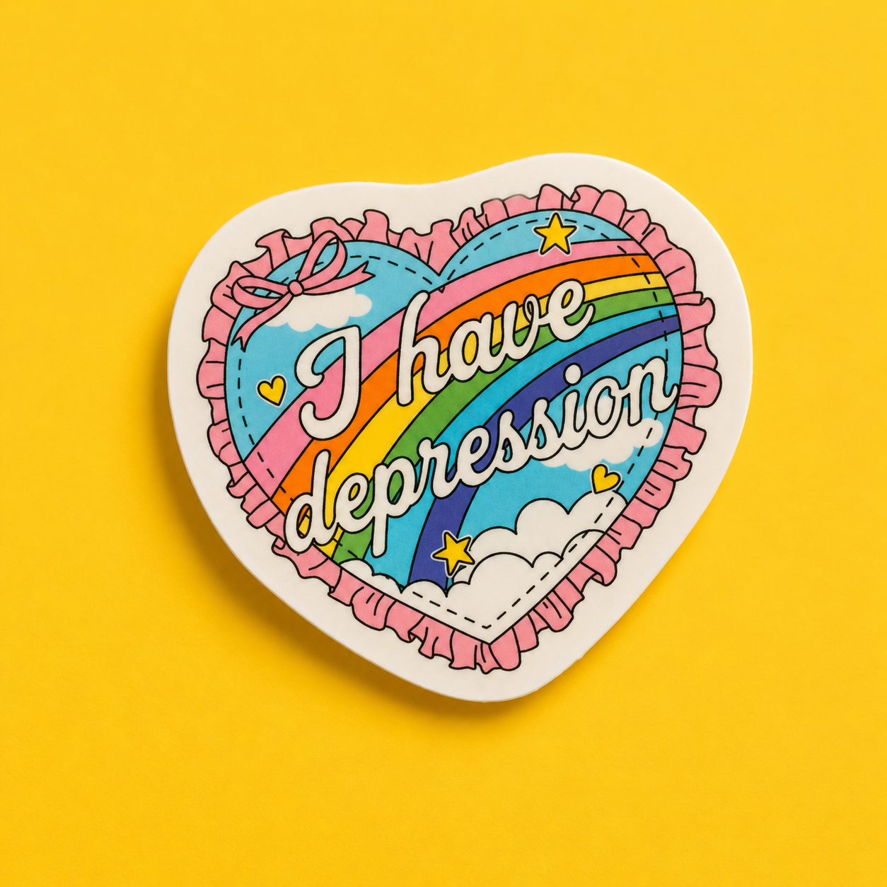 I Have Depression Sticker