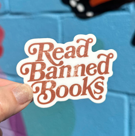 Read Banned Books Sticker