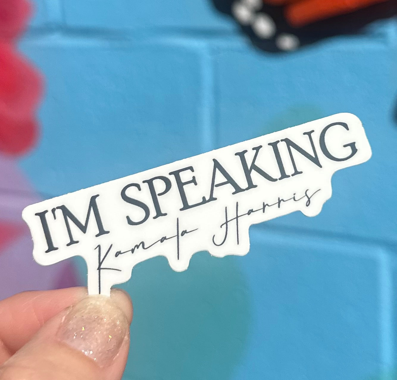 I'm Speaking - Kamala Harris Sticker