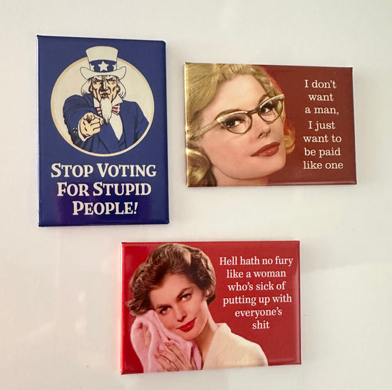 Stop Voting For Stupid People Magnet