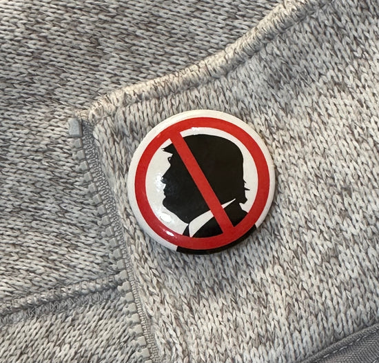 No To Trump Button (Style 1)