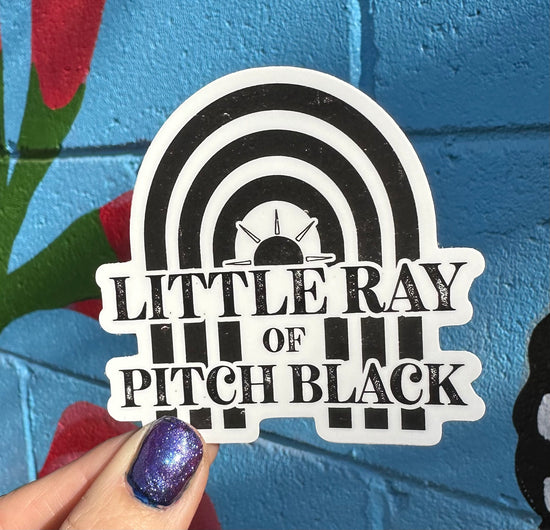 Little Ray Of Pitch Black Sticker