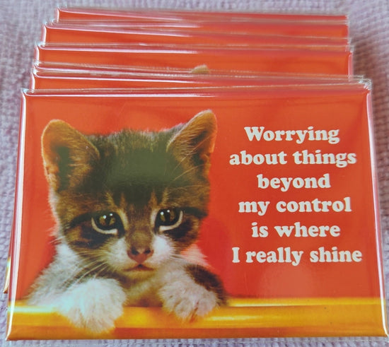 Worrying About Things Beyond My Control Is Really Where I Shine Magnet