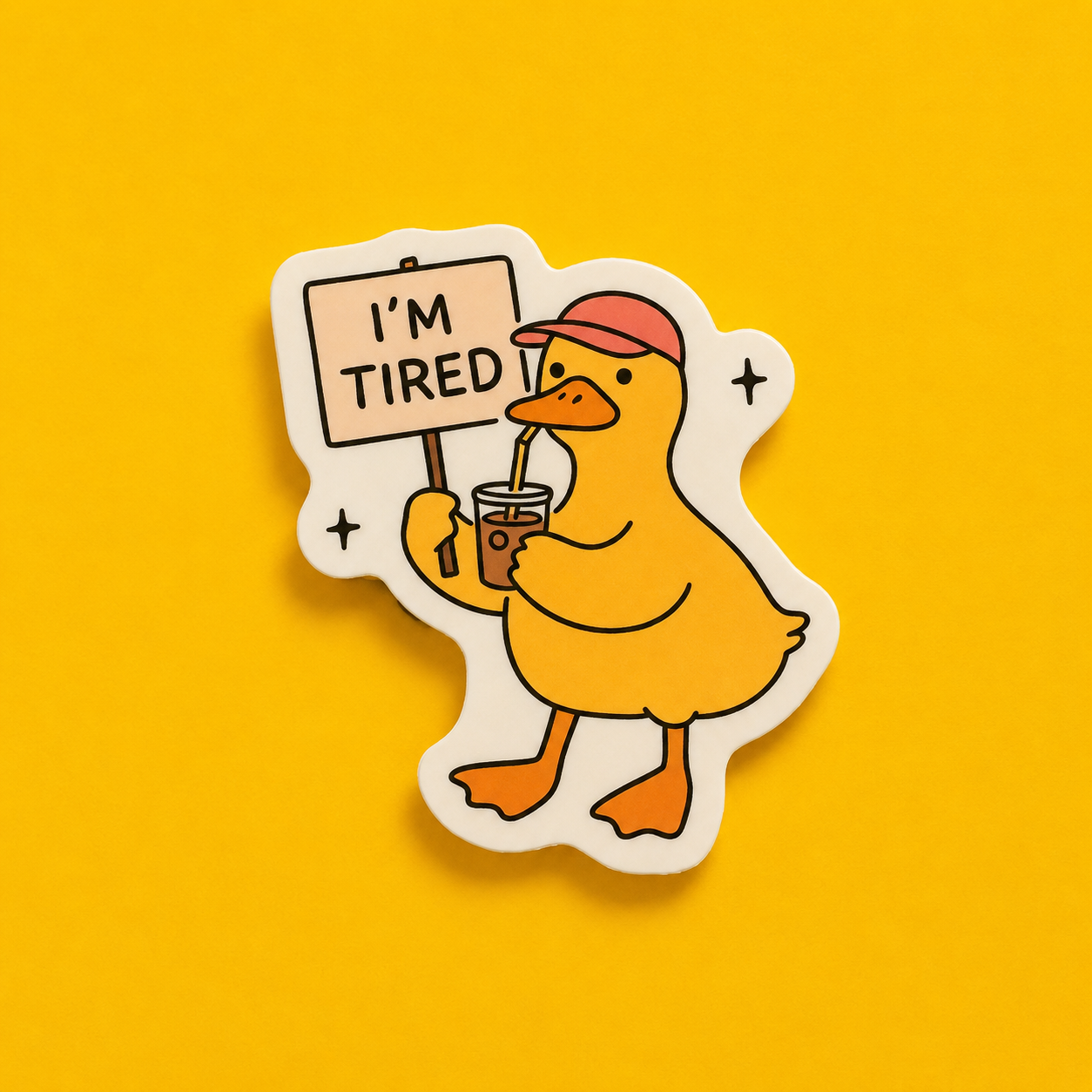I'm Tired Sticker