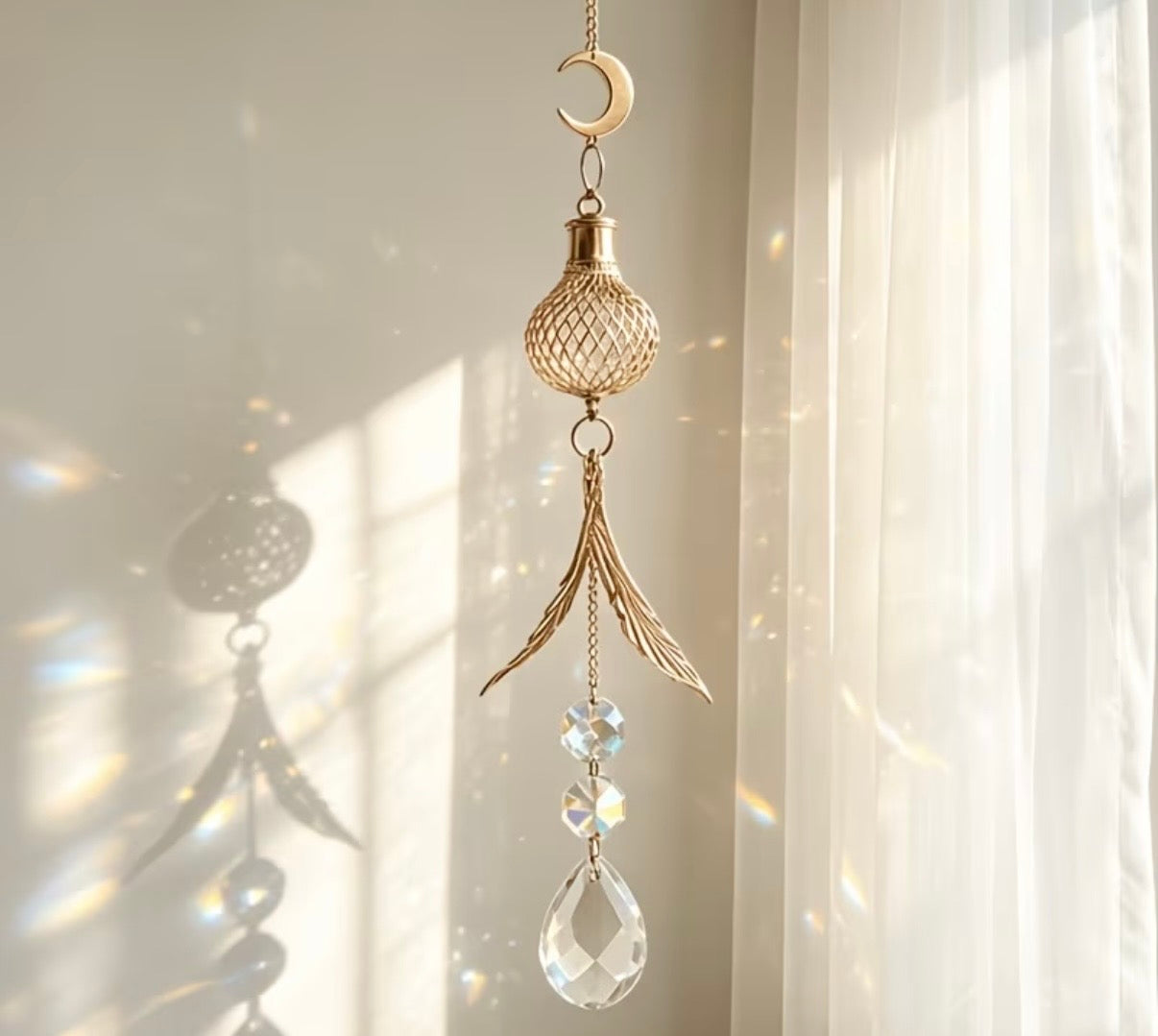 Celestial Bloom Suncatcher