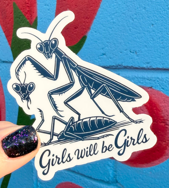 Girls Will Be Girls Sticker