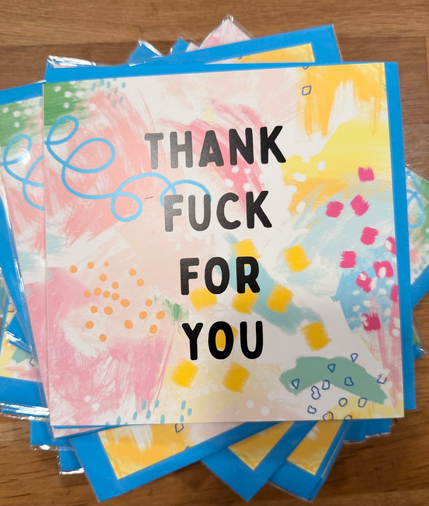 Thank Fuck For You Card