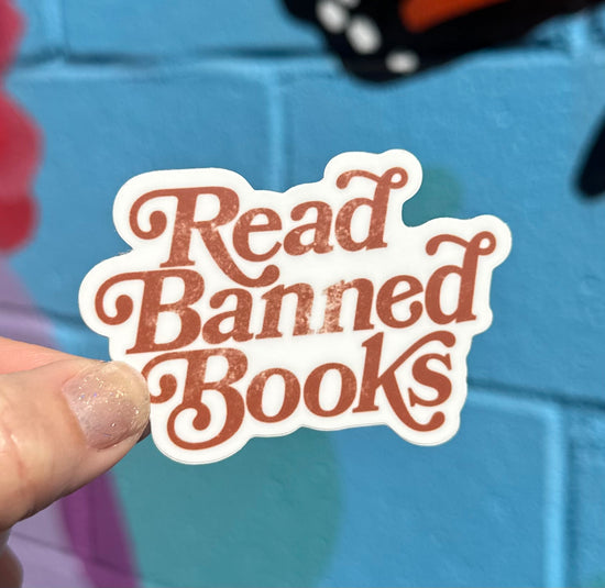Read Banned Books Sticker