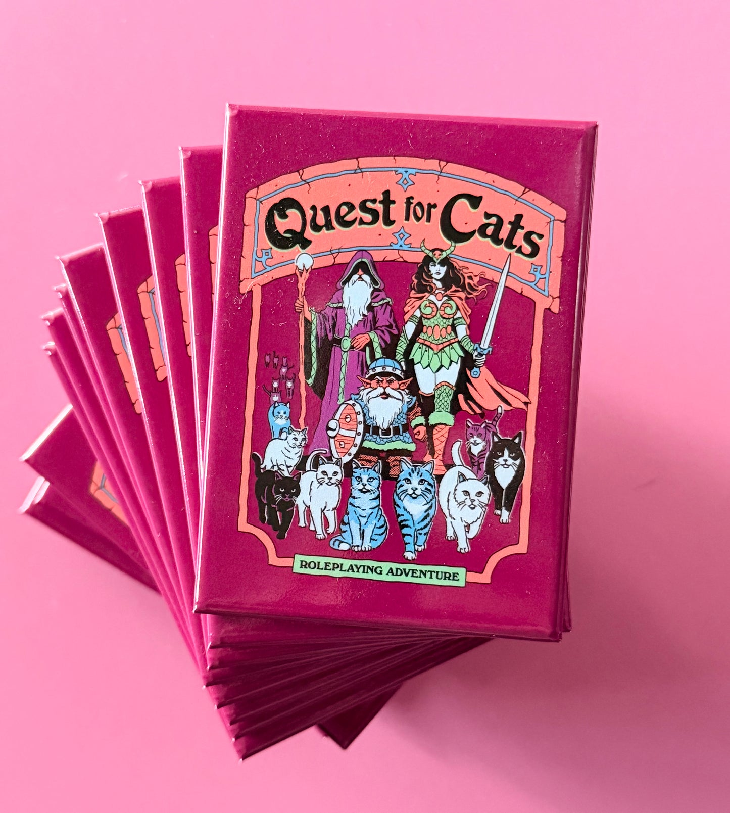 Quest For Cats Magnet