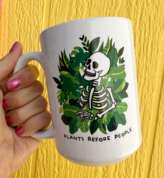 Plants Before People 15oz Mug