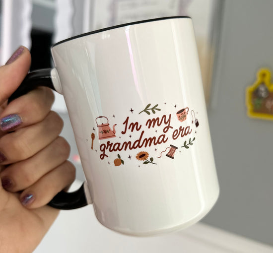 In My Grandma Era 15 oz Mug (2 colors available)