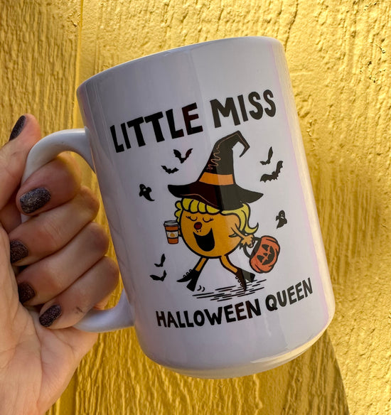 Little Miss Halloween Queen 15 oz Mug