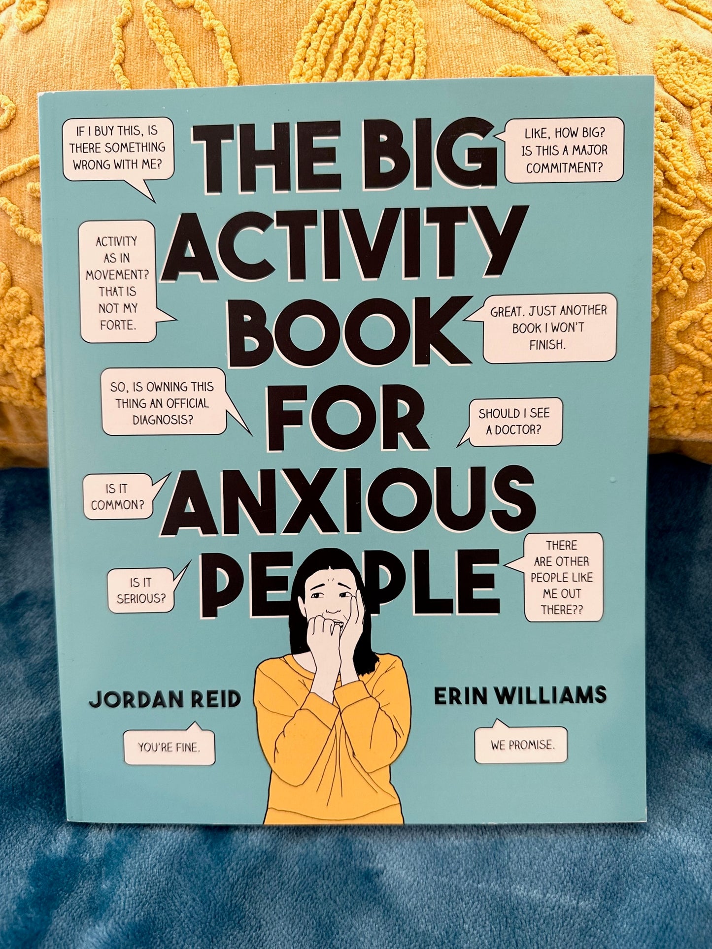 The Big Activity Book for Anxious People 152 pages Hilarious