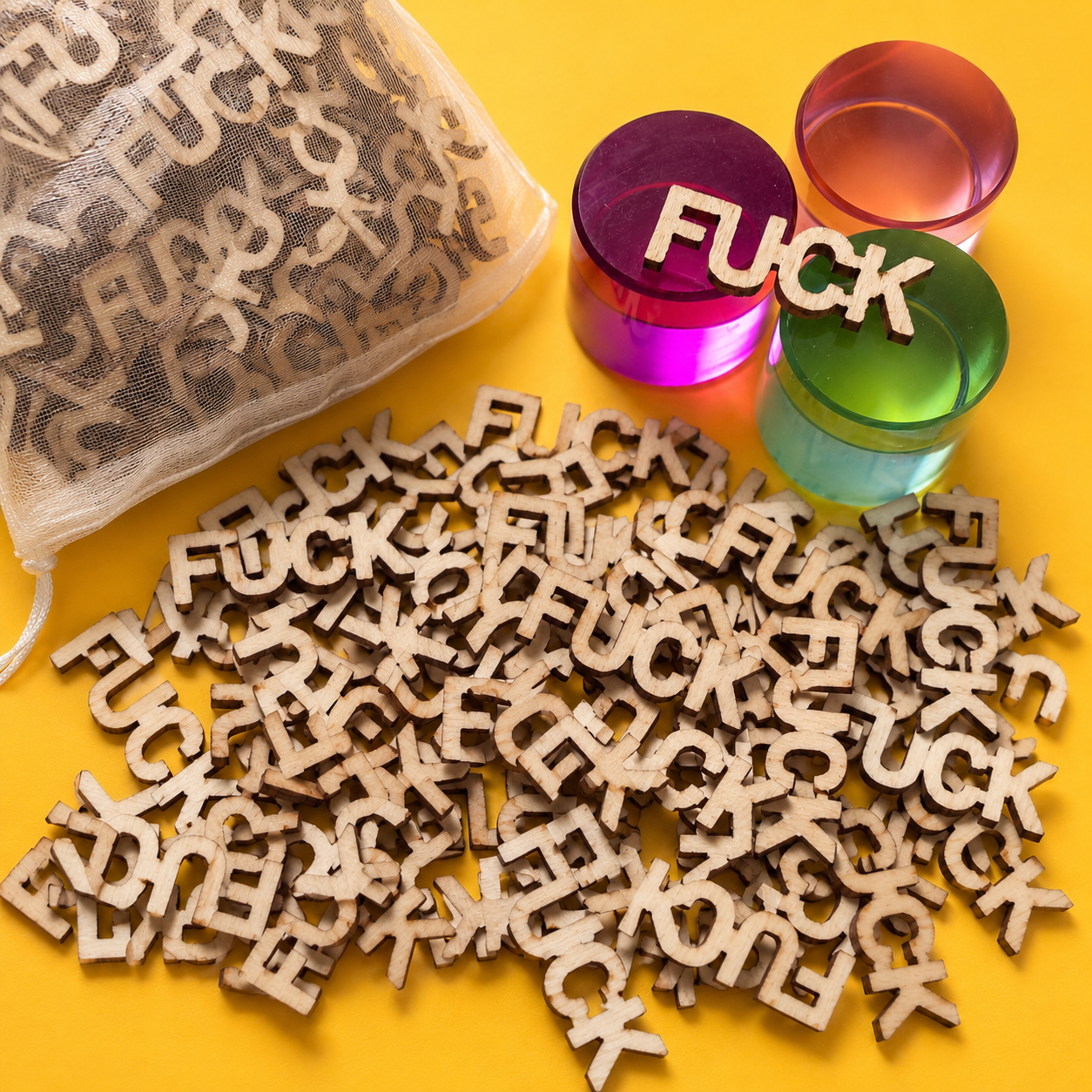 Bag Of Wooden Fucks (50 count)