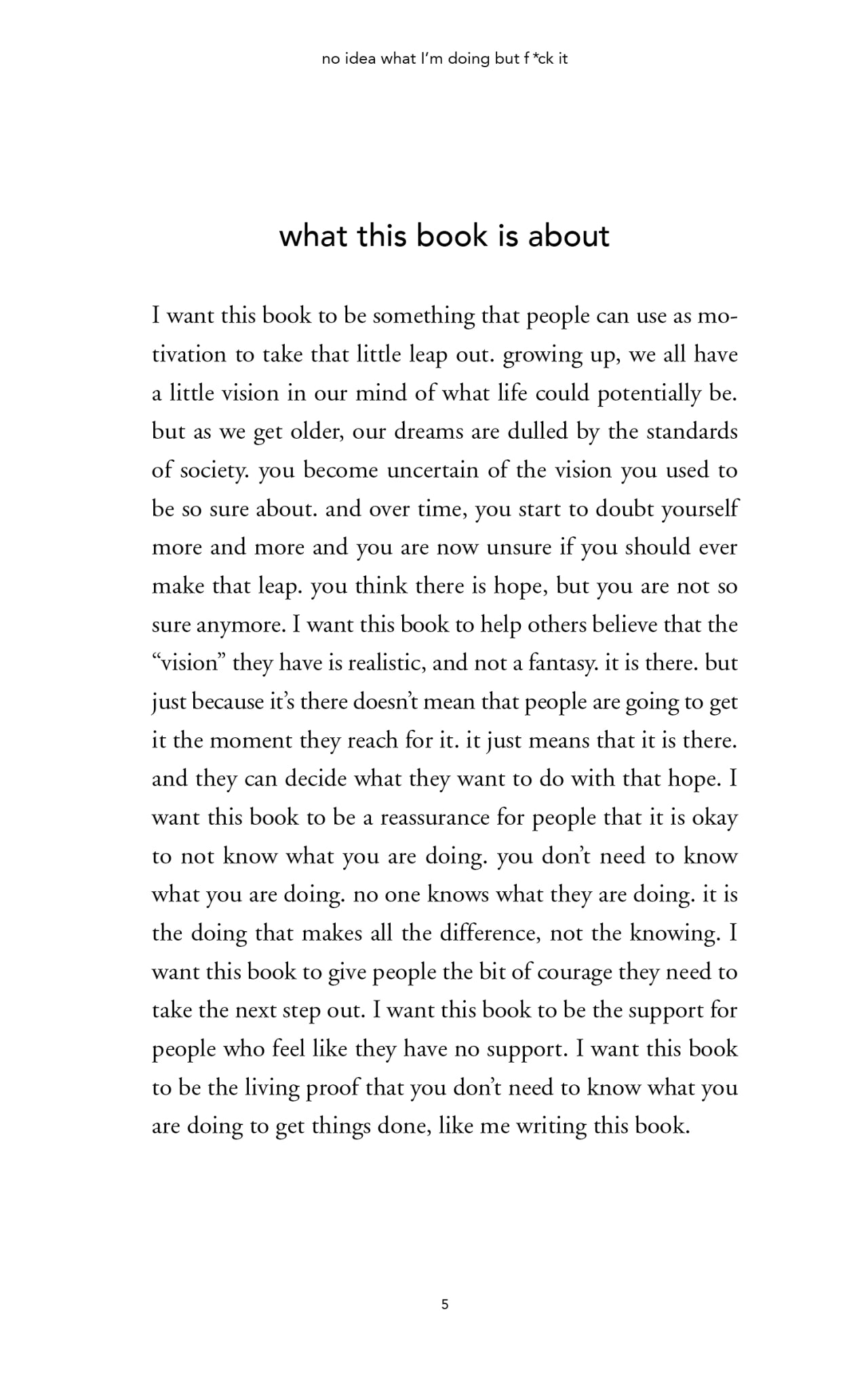 No Idea What I'm Doing But F*Ck It Book - 157 pages