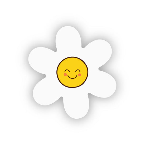 Load image into Gallery viewer, Daisey Happy Face Mini Sticker
