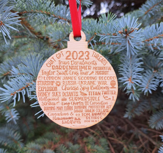 Remembering 2023 Ornament
