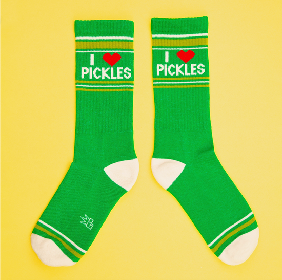 I Love Pickles Socks