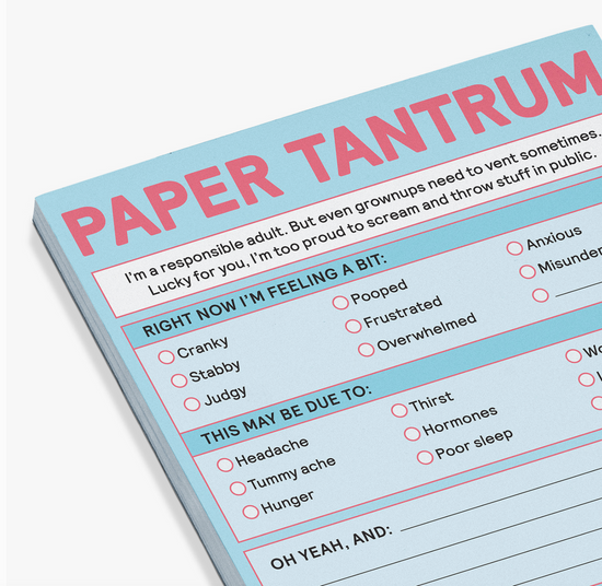 Paper Tantrum Nifty Pastel Note Pad - 50 sheets