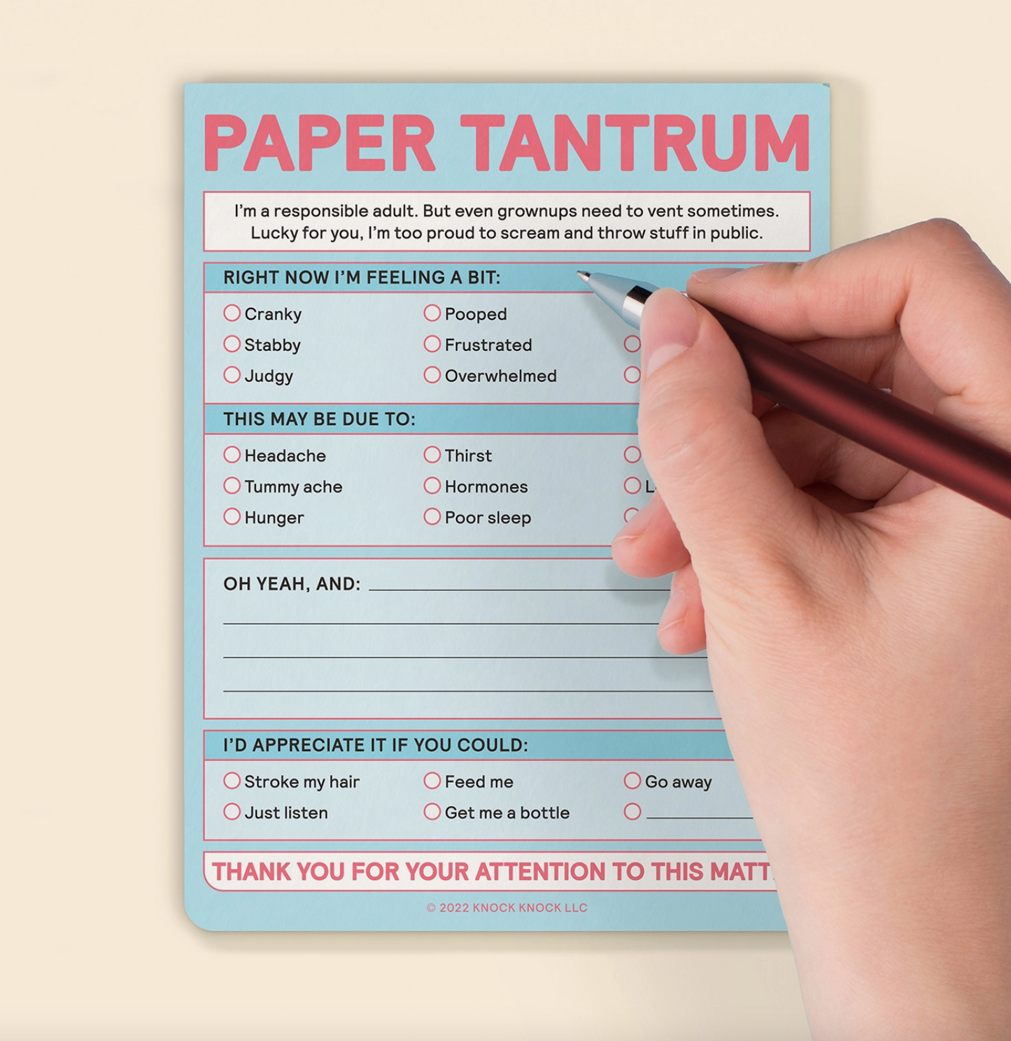 Load image into Gallery viewer, Paper Tantrum Nifty Pastel Note Pad - 50 sheets
