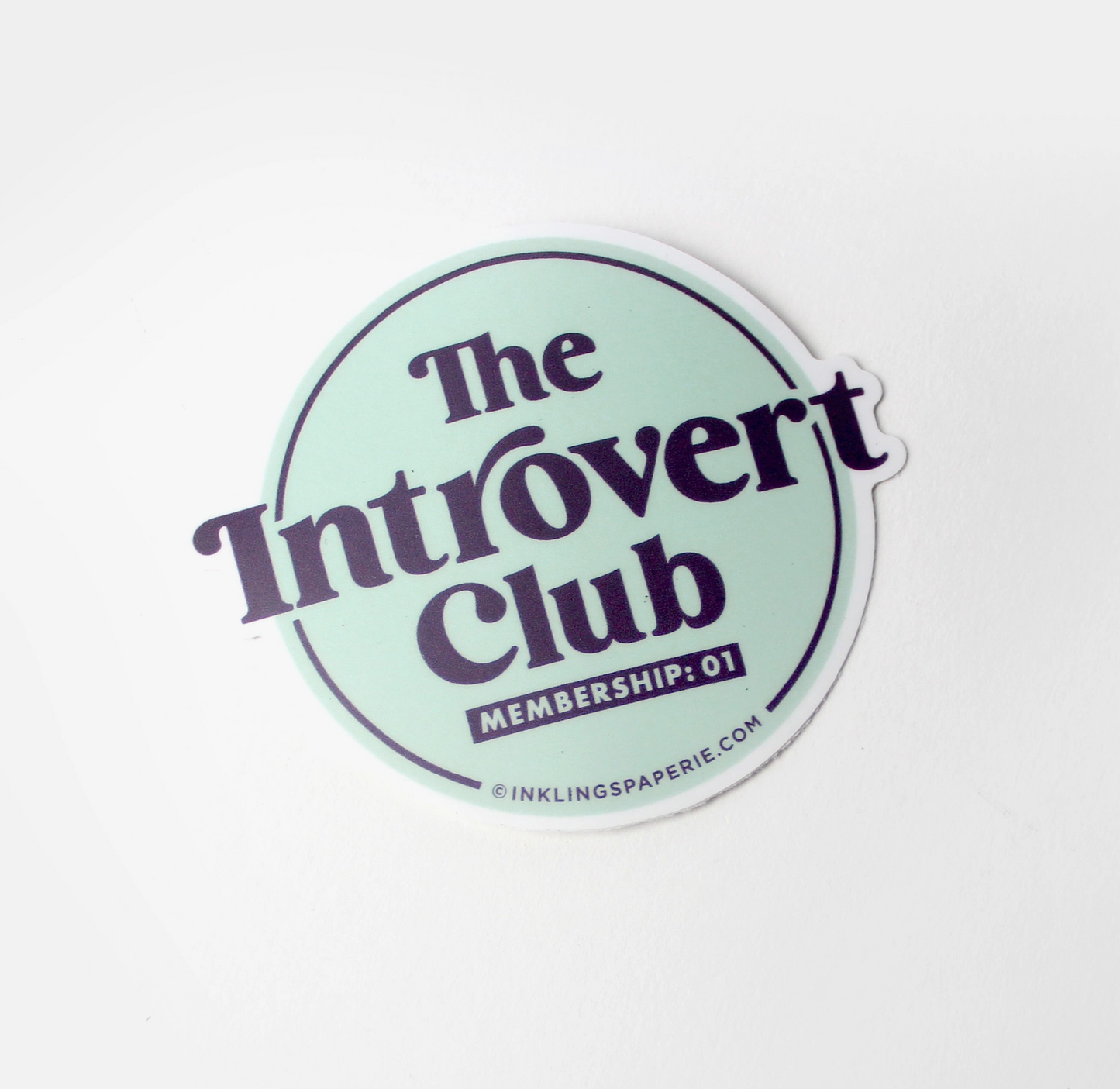 Load image into Gallery viewer, The Introvert Club Sticker

