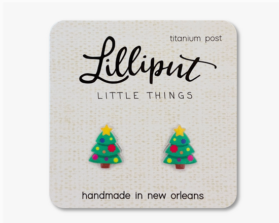 Christmas Tree Earrings