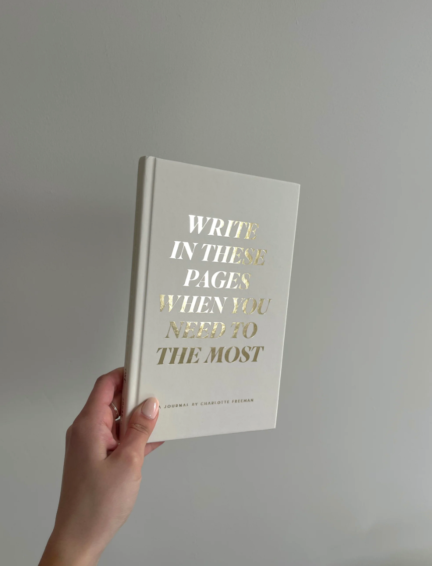 Write In These Pages When You Need To The Most Journal
