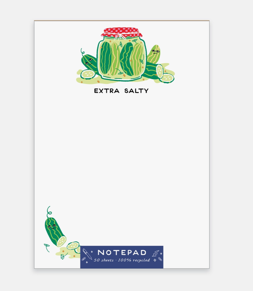 Extra Salty Notepad - 50 sheets