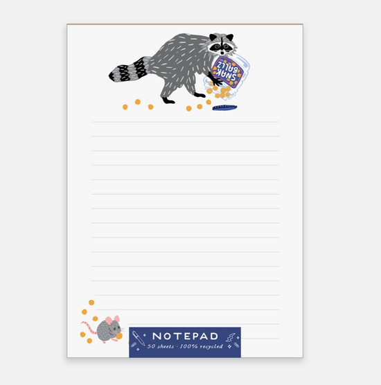 Snak Ballz Notepad - 50 sheets