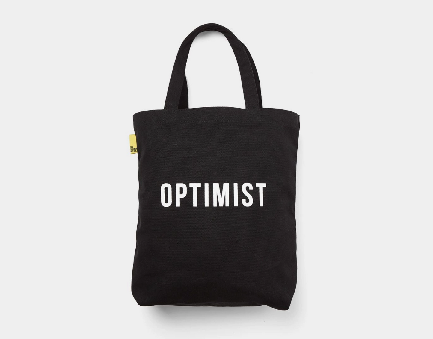 Optimist and Pessimist Tote Bag