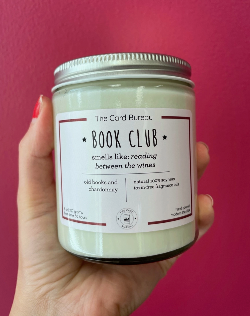 Book Club Soy Candle