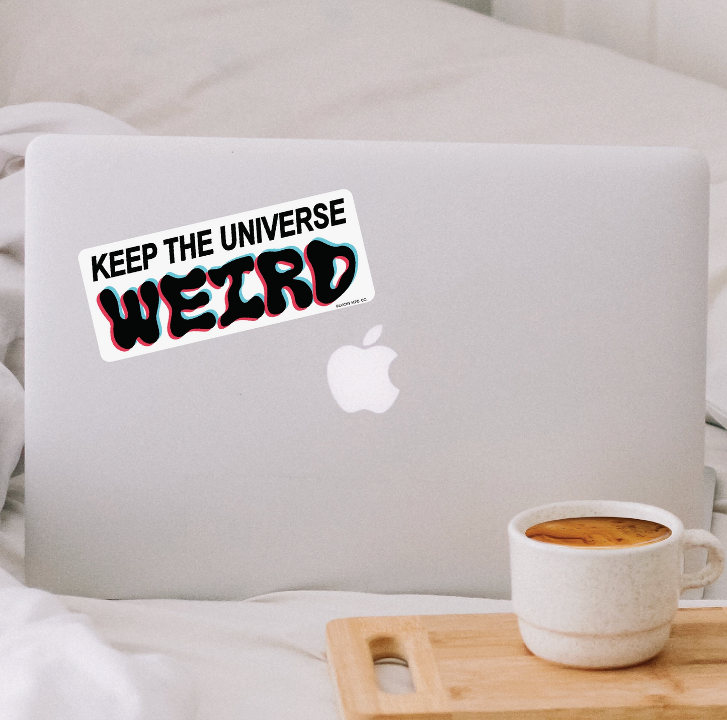 Keep The Universe Weird Sticker