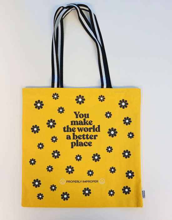 Load image into Gallery viewer, You Make the World A Better Place Tote Bag
