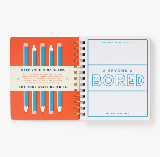Beyond Bored Activity Book - 200 pages