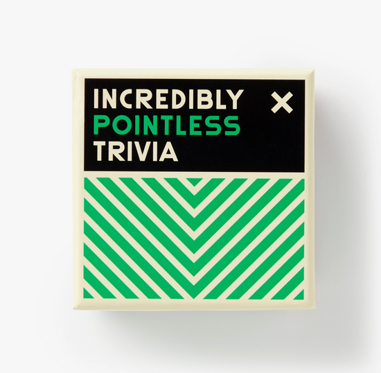 Incredibly Pointless Trivia Deck - 200 cards