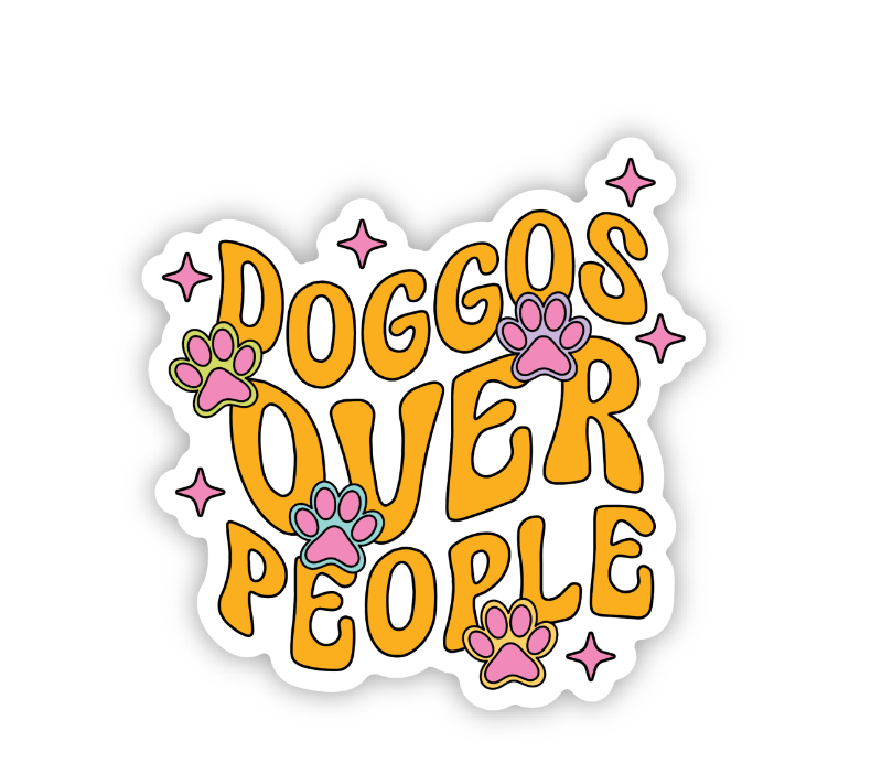 Load image into Gallery viewer, Doggos Over People Sticker
