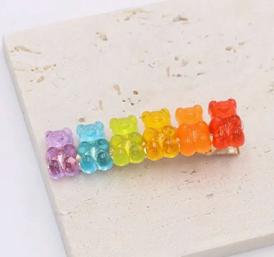 Load image into Gallery viewer, Gummy Bear Hair Side Clip
