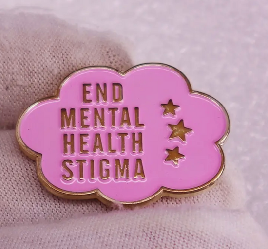 Load image into Gallery viewer, End Mental Health Stigma Pin
