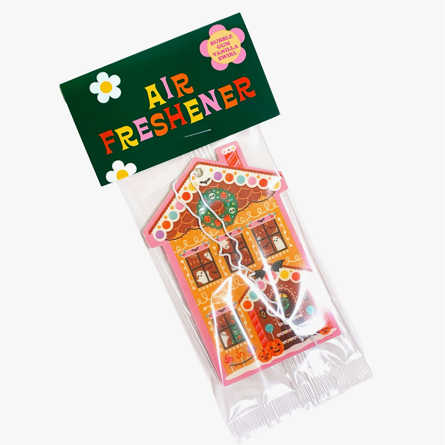 Load image into Gallery viewer, Haunted Gingerbread House Air Freshener
