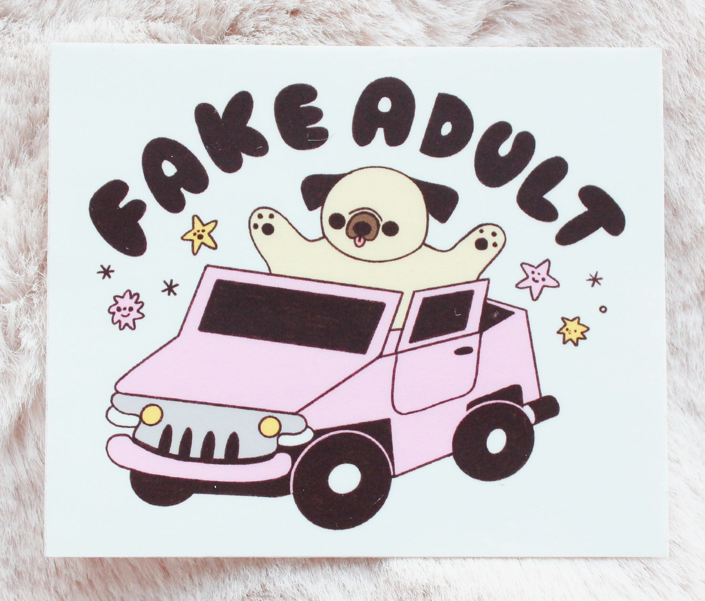 Load image into Gallery viewer, Fake Adult Sticker
