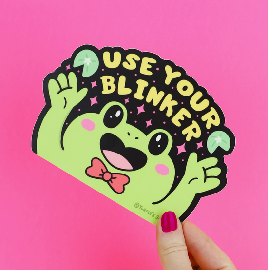 Use Your Blinker Bumper Sticker