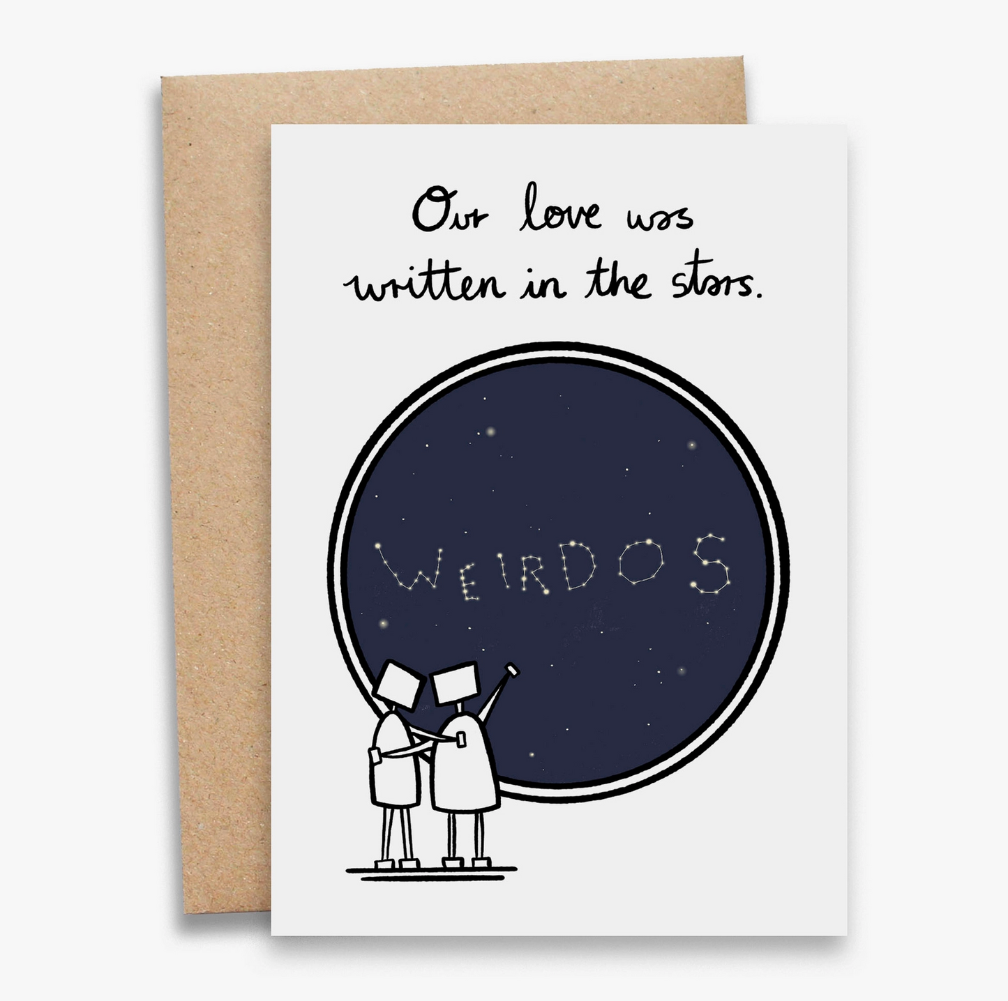 Our Love Was Written In The Stars Card