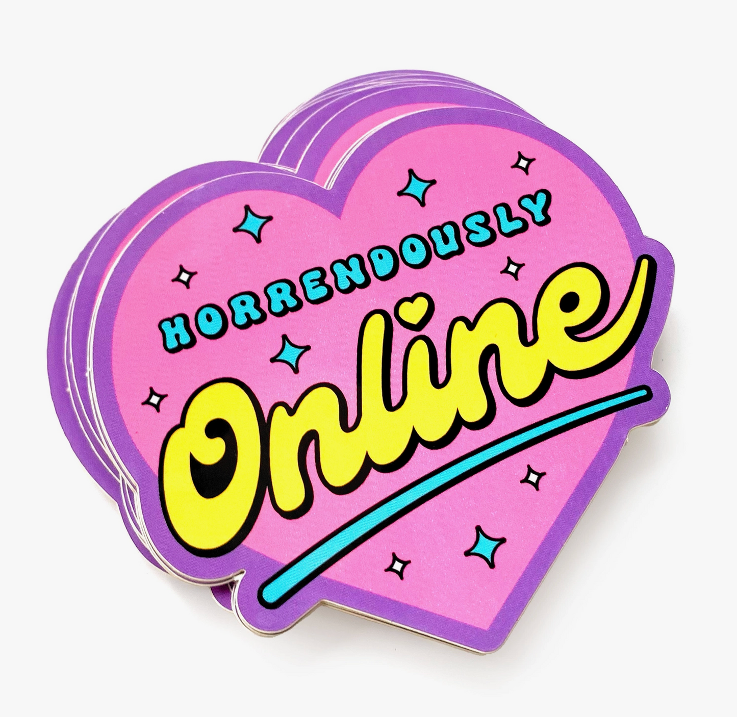 Horrendously Online Sticker